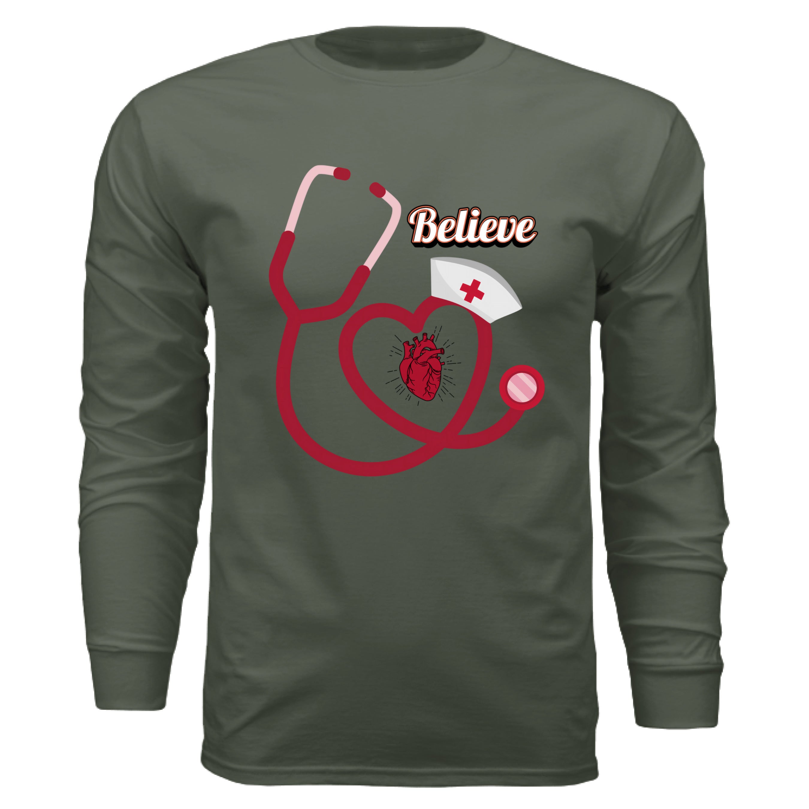 Military Green - FRONT