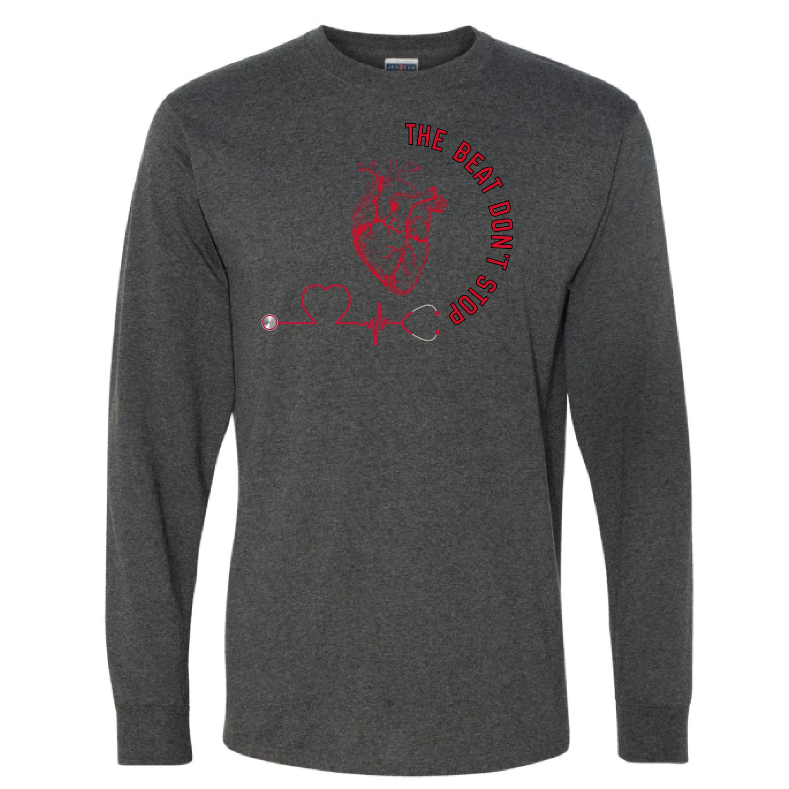 BLACK HEATHER - FRONT