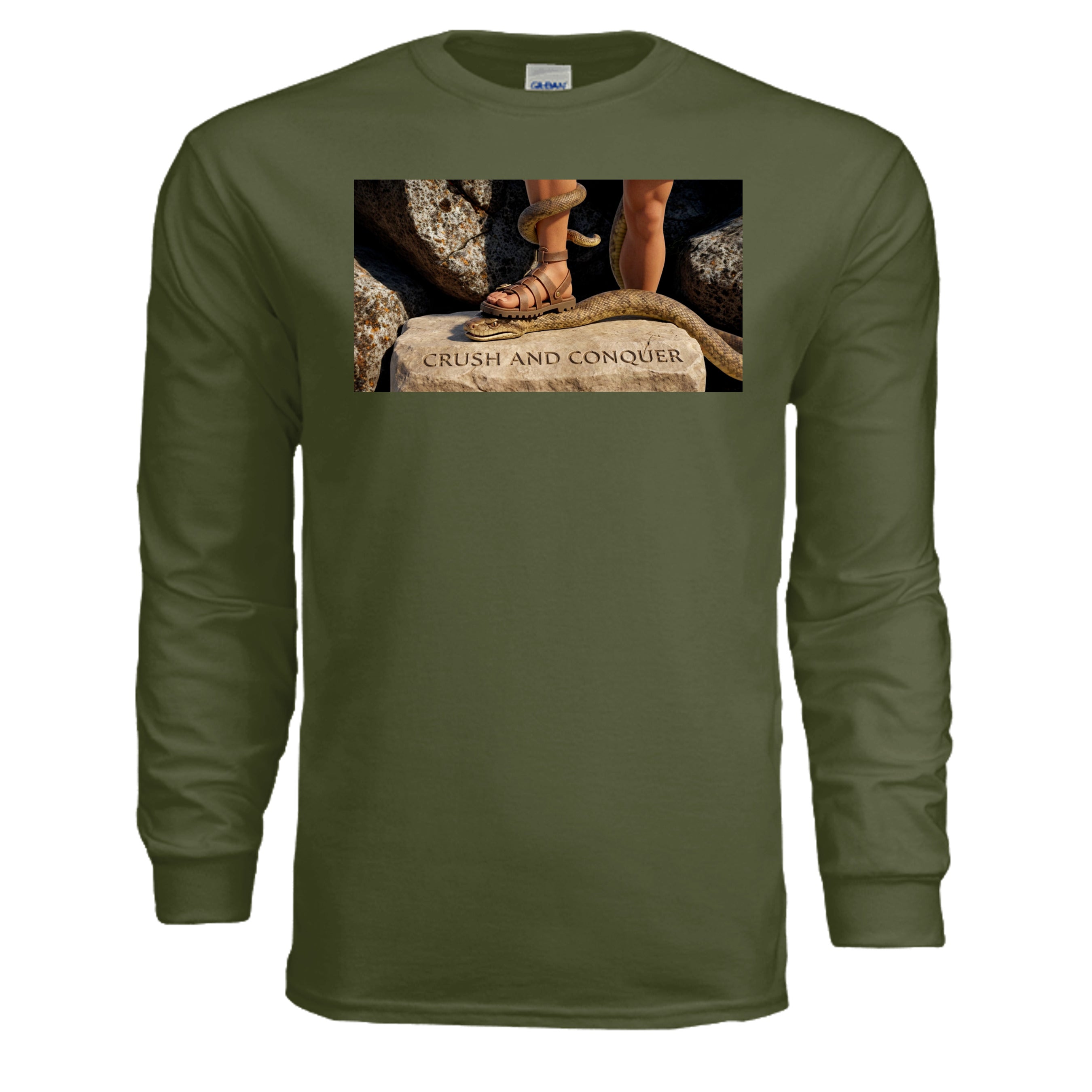 MILITARY GREEN - G240 - FRONT