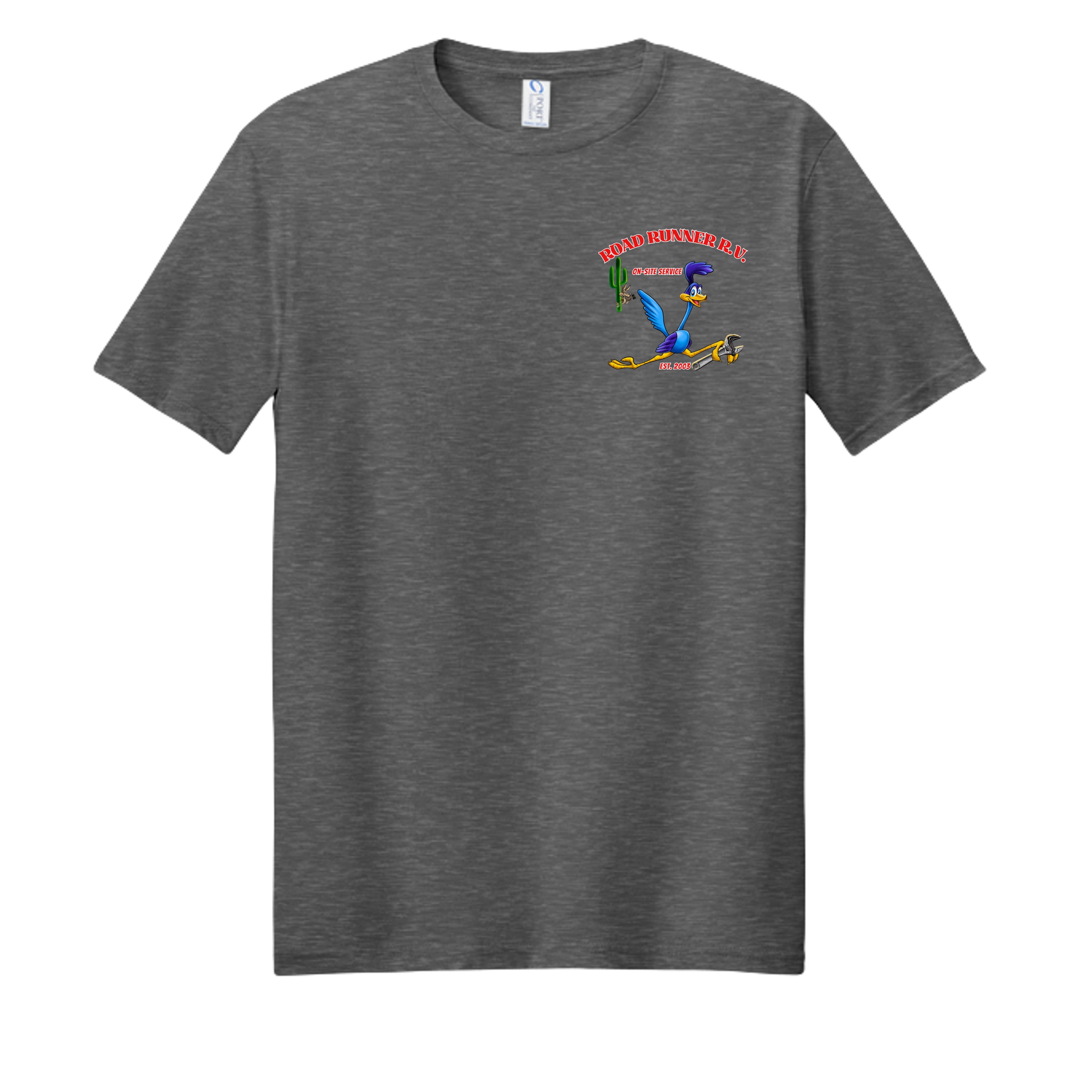 Dark Heather Grey - PC450 - FRONT